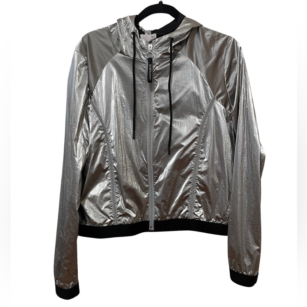 BCBGeneration Metallic Silver Jacket